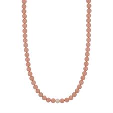 COLLANA MADREPERLA PINK CON PERLA NATURALE IN ARGENTO 925°/°°