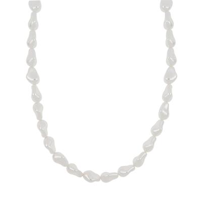 COLLANA SHELL PICCOLA STILE BAROCCA IN ARGENTO 925°/°°