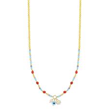 COLLANA S.P LEMON AMET. P.TUR COR CAMPANELLA CZ ARGENTO 925°/°°